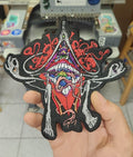 Embroidery patch Infra pyramid