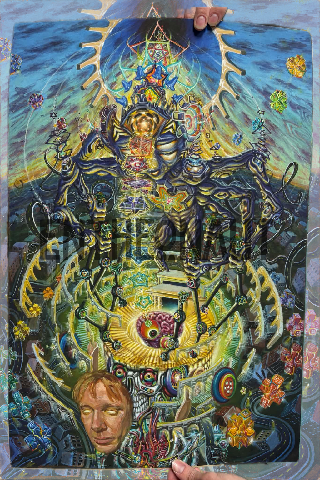 Tipper at the gorge Print